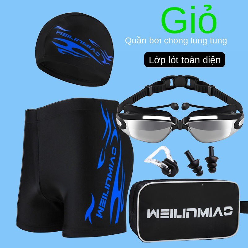 Quần bơi nam, suối nước nóng võ sĩ nam, kích thước lớn nhanh khô Quần bơi chuyên nghiệp dành cho người lớn kính bơi phù | BigBuy360 - bigbuy360.vn