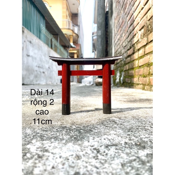 Combo bộ nhà mini nhật bản - phụ kiện trang trí bể cá, tiểu cảnh, thuỷ sinh, sân vườn, hòn non bộ