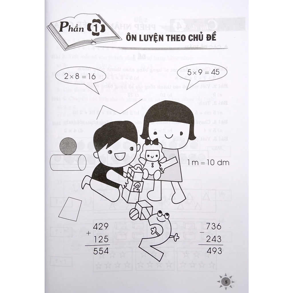 Sách Ôn Tập - Kiểm Tra Nâng Cao Và Phát Triển Năng Lực Toán 2 - Tập 2