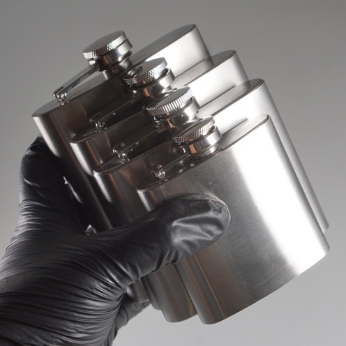 BÌNH ĐỰNG RƯỢU INOX MINI  - QUÀ TẶNG CHO NAM GIỚI ĐỒNG NGHIỆP - ideashop