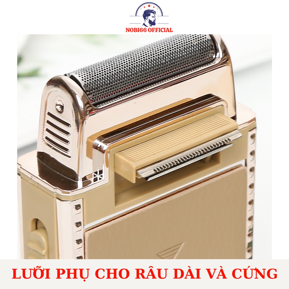 Máy Cạo Râu Hàn Quốc Mini Boli Nobiman Cạo Râu Khô,máy cạo râu mini Bobi cạo siêu bén siêu sắc tặng kèm 1 bộ lưỡi