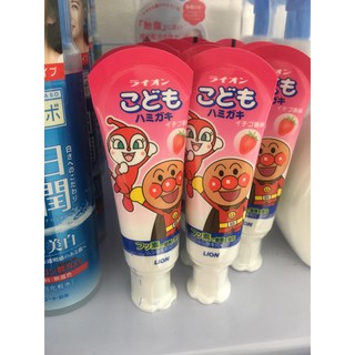 Kem đánh răng trẻ em lion- hàng nội địa nhật bản
