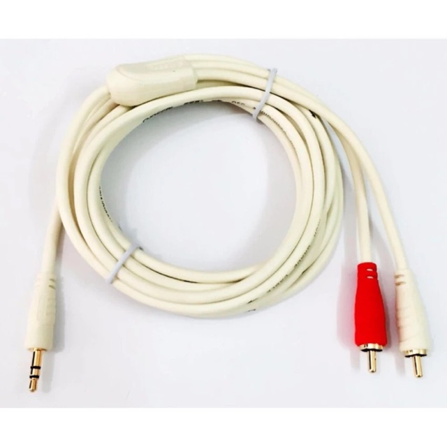 Dây cable 3.5 ra 2 đầu av
