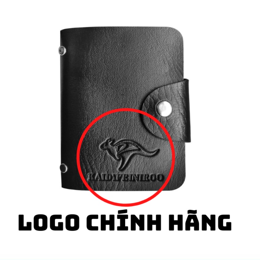 Ví để thẻ mini cầm tay hàng hiệu thời trang cao cấp KAIDIFEINIROO KF03