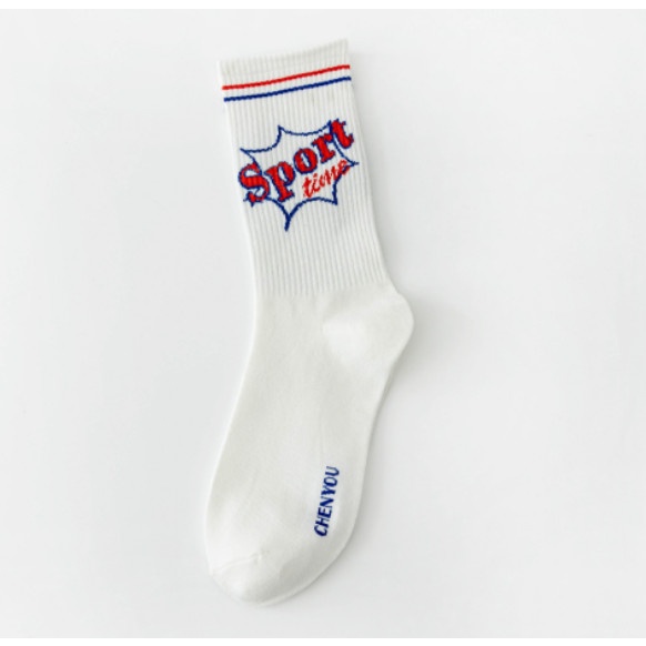 Vớ Tất thể thao cao cổ Nam Nữ phong cách trẻ trung, năng động, cá tính.