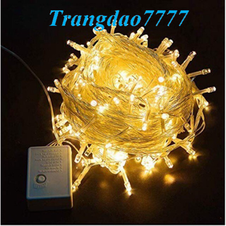 Đèn Led Xài Điện Chớp Nháy Dài 5 mét 32 Bóng Đèn Led Xài Điện Bóng Đèn Đom Đóm Fairy Light Trang Trí Tiệc Giá Rẻ