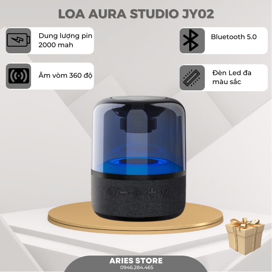Loa Bluetooth - Trang Trí Phòng - Pin 4-6h - Bh 6 tháng