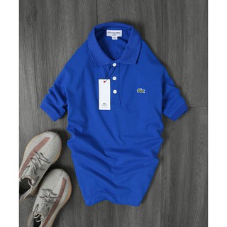 Áo thun tay ngắn Polo nam CÁ SẤU trơn cáo cấp màu XANH NAVY -Thời Trang Giới Trẻ