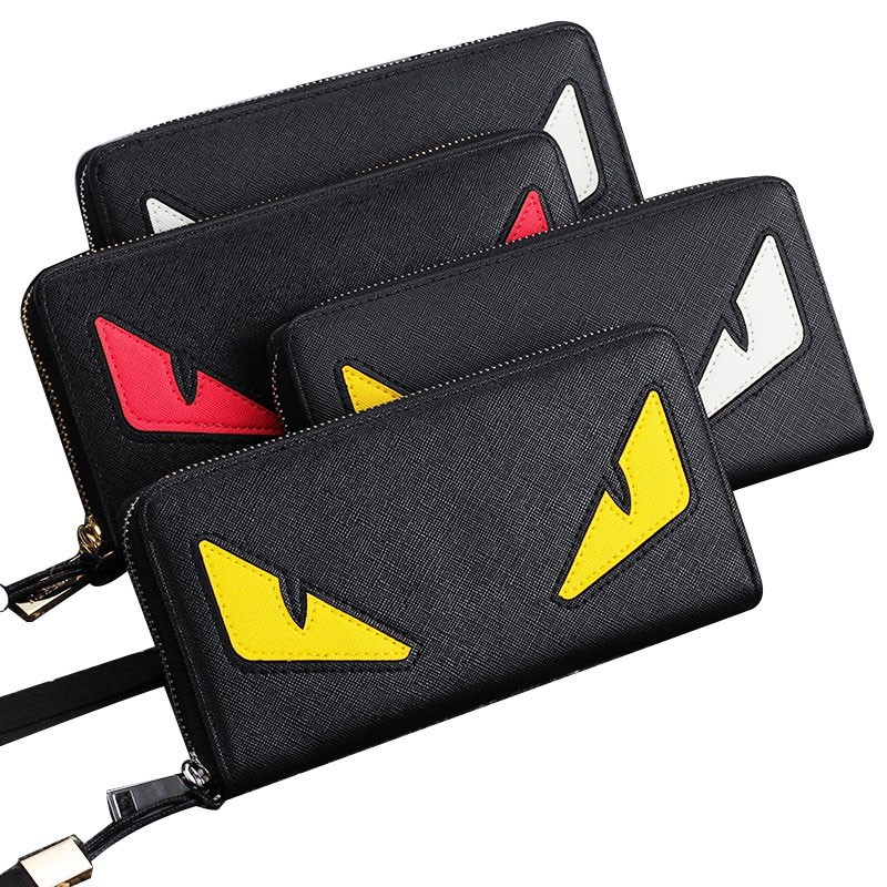 Ví da dáng dài đính mắt quái vật ngộ nghĩnh FSHN | BigBuy360 - bigbuy360.vn