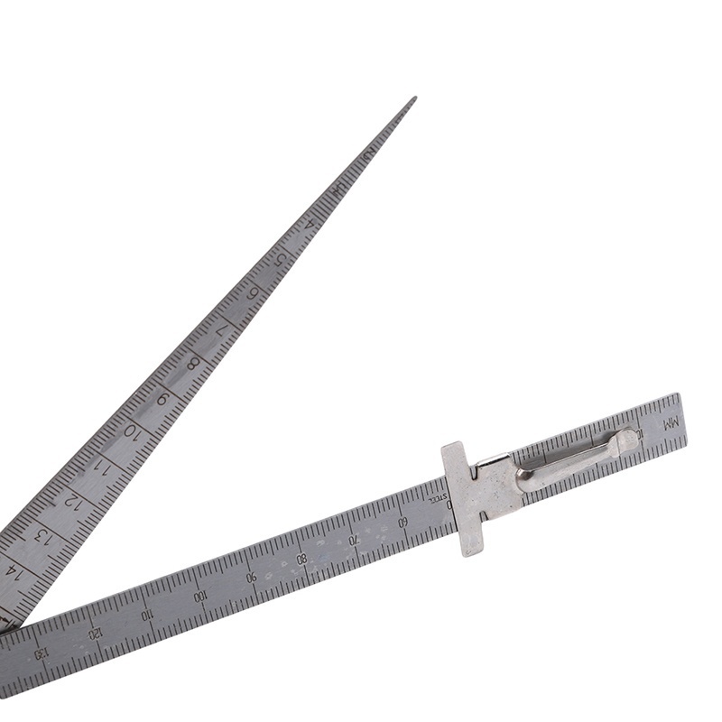 Set 2 Thước Đo Khe Hở Chuyên Dụng 0-15mm Bằng Thép Không Gỉ