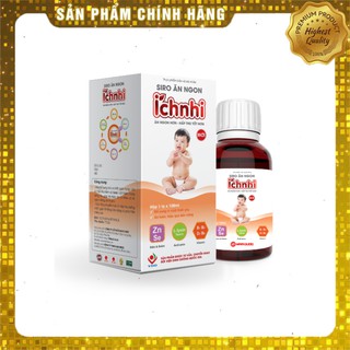 (Hàng Chính Hãng)_Siro Ăn Ngon Ích Nhi_[GIÚP BÉ TĂNG CÂN, KHỎE MẠNH]