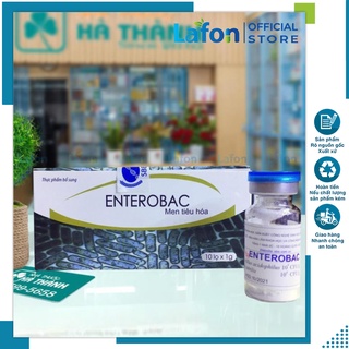 Men tiêu hóa Enterobac - Hộp 10 lọ