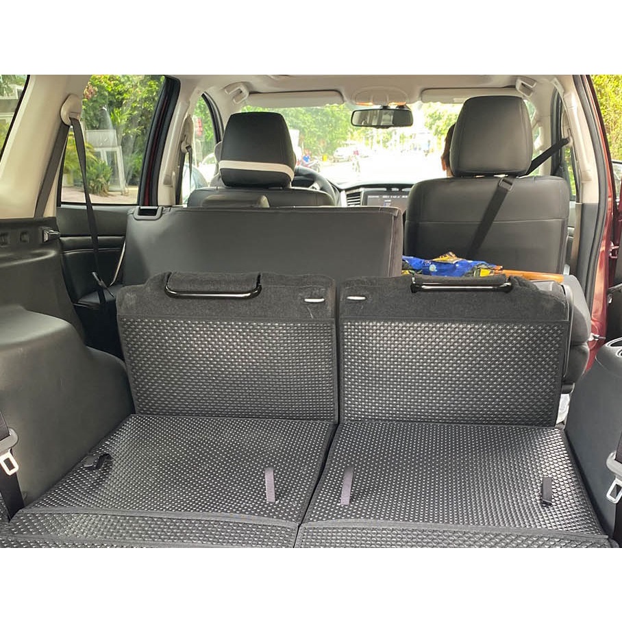Thảm Ốp Lưng Ghế Hàng 3 Cho Xe Mitsubishi Pajero Sport  - Không mùi, Không ẩm mốc, Dễ dàng vệ sinh