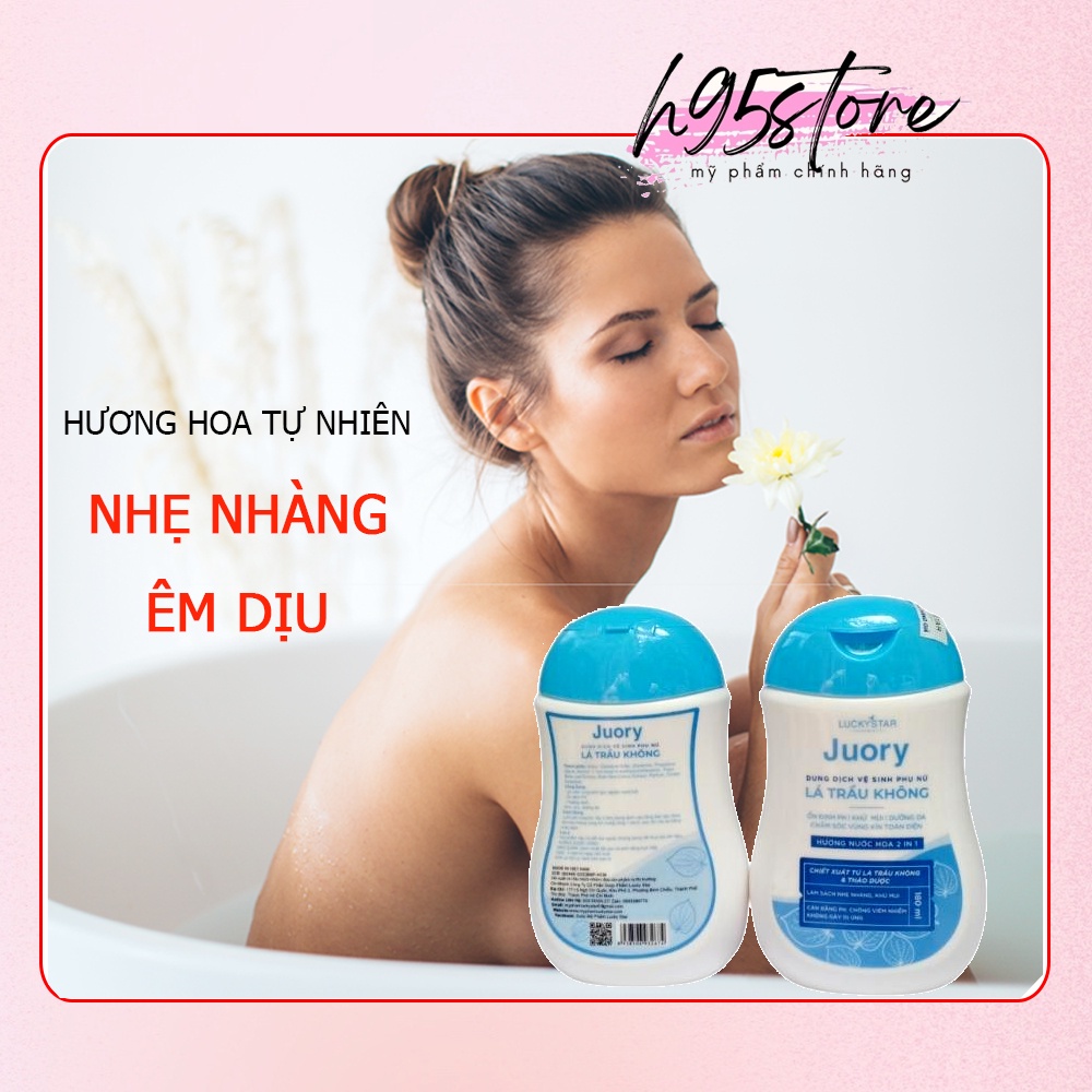 Dung dịch vệ sinh phụ nữ trầu không khử mùi dưỡng da chăm sóc vùng kín JUORY – LUCKY STAR