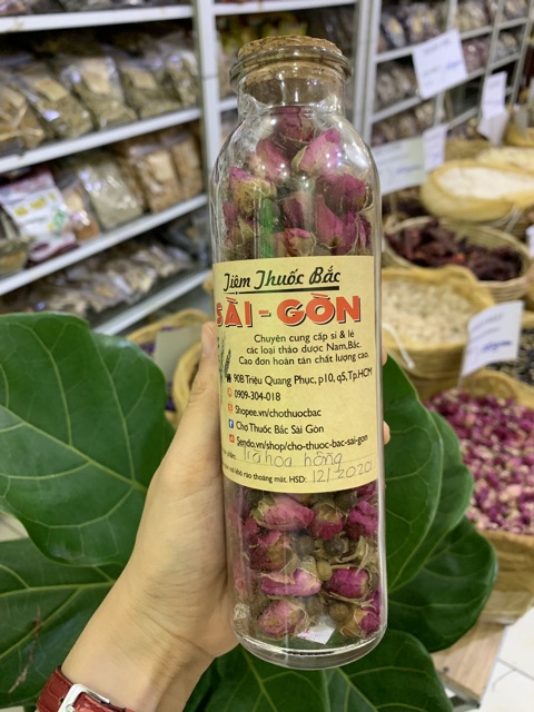 [Mã 267FMCGSALE giảm 8% đơn 500K] 100gr Hoa Hồng Nữ Hoàng (Nguyên Nụ, Khô, Thơm, Đẹp) | BigBuy360 - bigbuy360.vn