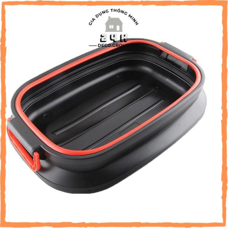 Thùng đựng đồ gấp gọn ô tô – Có nắp đậỵ tiện lợi – Đựng đồ, du lịch, dã ngoại