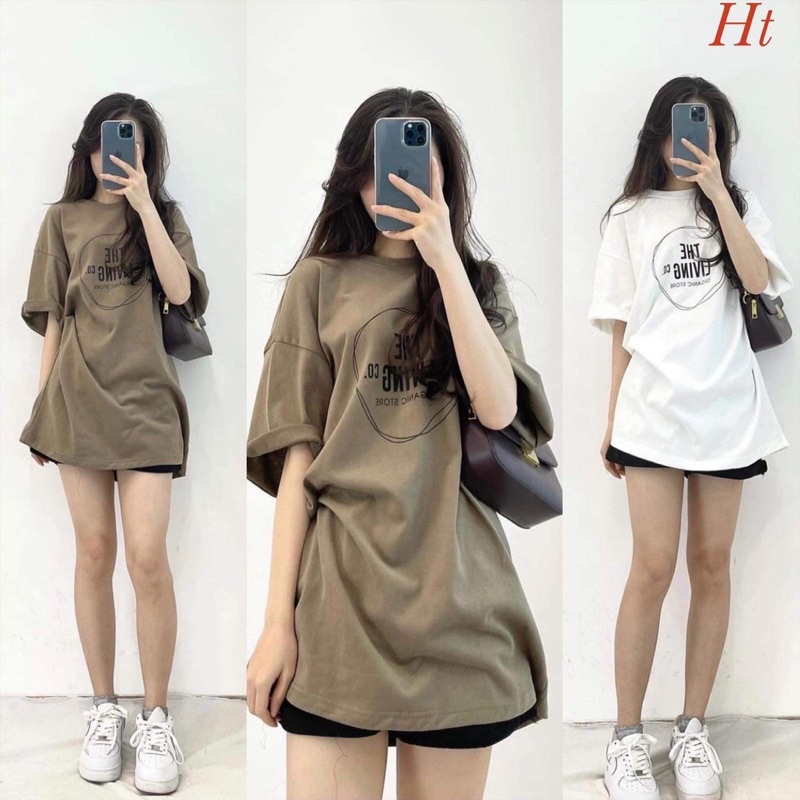 Áo Living chất cotton khô ép 5D H2A998