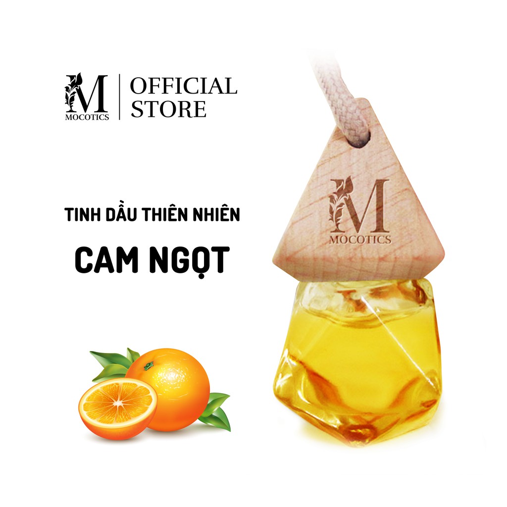 Tinh Dầu Cam Ngọt Mocotics 10ML -Sweet Orange Essential Oil | 100% Thiên Nhiên Nguyên Chất | Xông Thơm Phòng | QUATEST 3