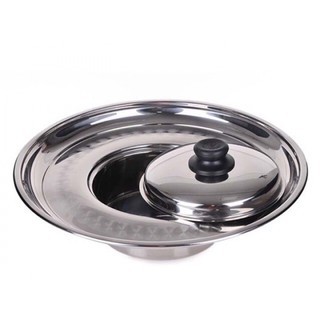 [CHÍNH HÃNG] Nồi lẩu sống lẩu nón lẩu mâm lẩu vành inox cao cấp dùng bếp từ bếp ga bếp cồn hồng ngoại