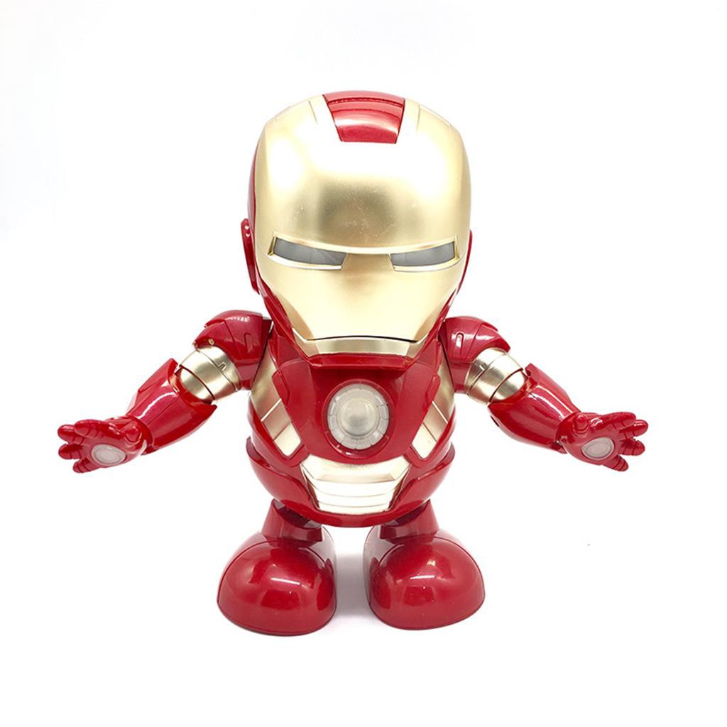 Robot Iron Man Nhảy Múa Người sắt - Đồ chơi cho bé- Qùa tặng cho bé yêu
