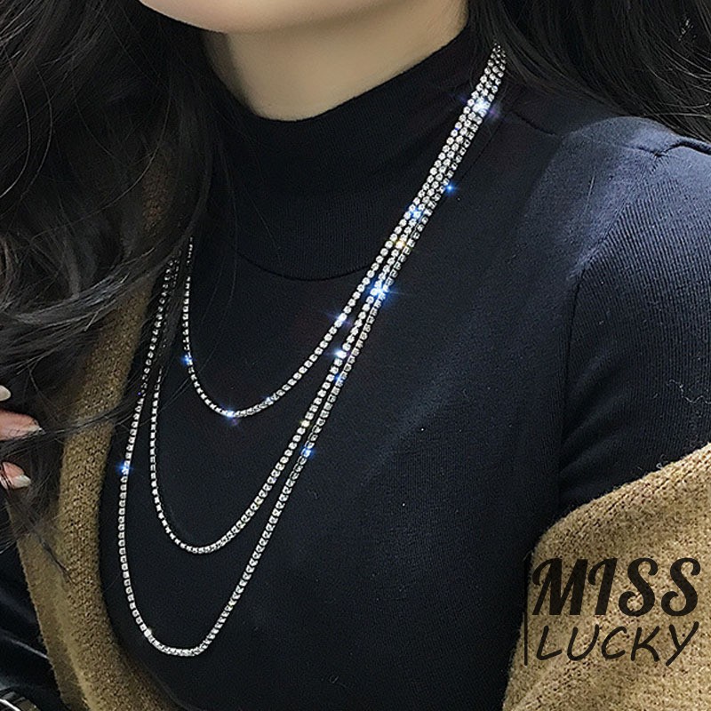 Vòng cổ kiêm khuyên tai phong cách Âu Mỹ thời trang cá tính cho nữ