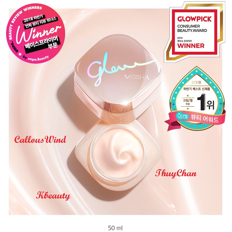 (MISSHA) Kem Lót Dưỡng Ẩm Da Căng Bóng Đa Năng #Missha Glow Skin Balm 50ml