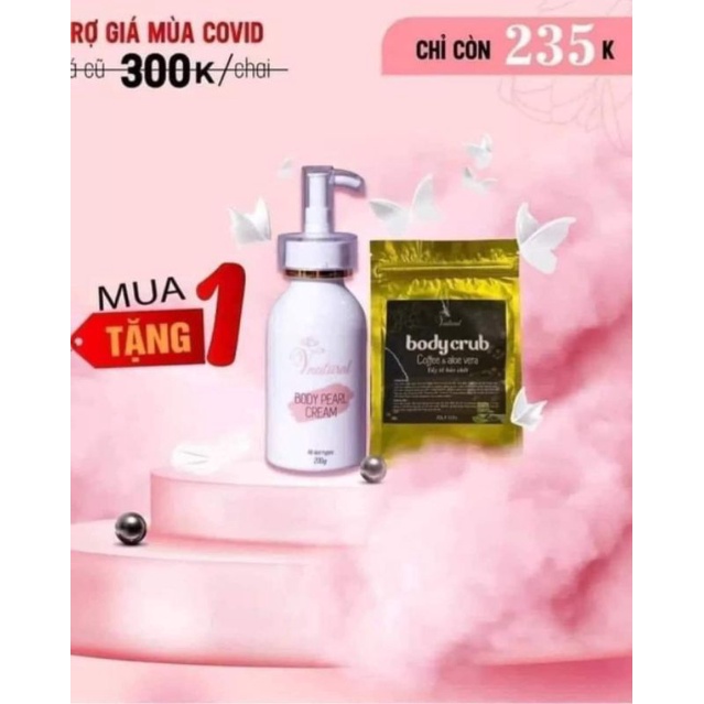 [MUA 1 TẶNG 1] KEM BODY PEARL CREAM