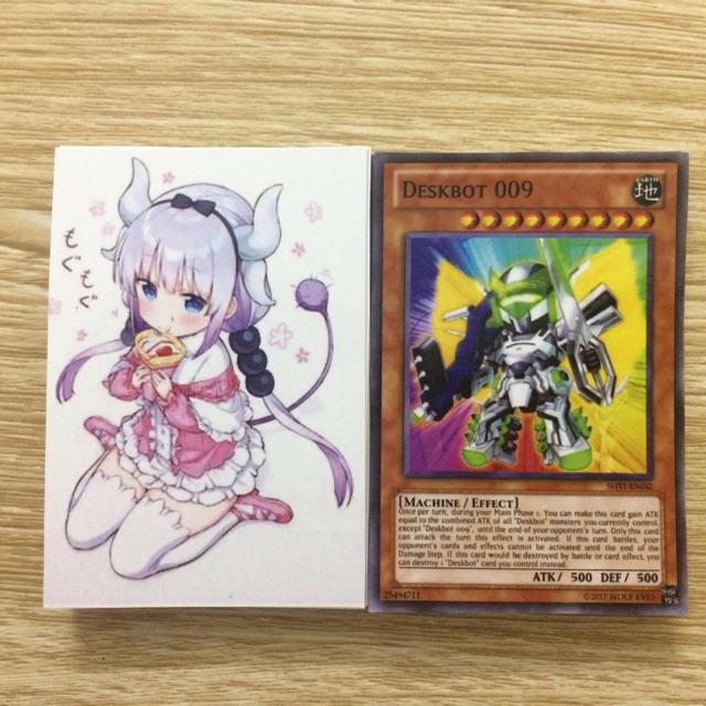 20 lá bài in YugiOh chuẩn như thật