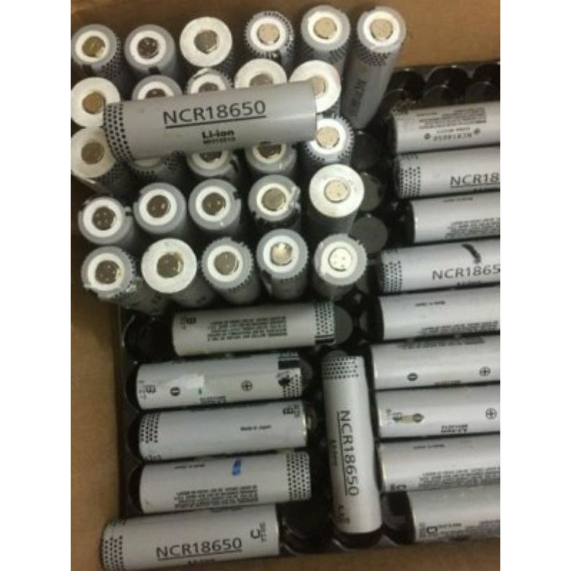 Compo 10 cell Pin Panasonic NCR 18650 cũ dung lượng 2800mAh