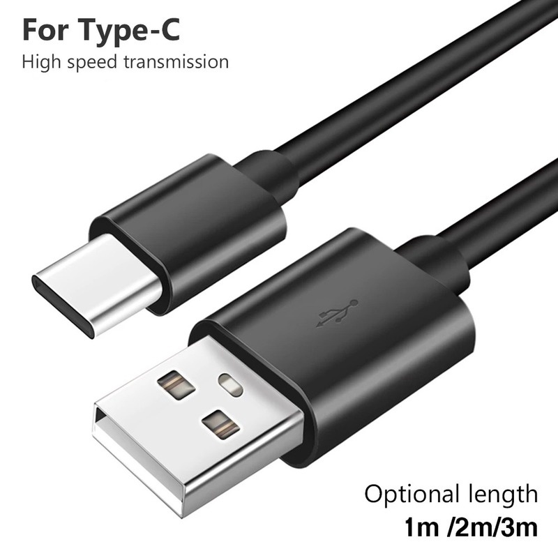 Dây Cáp Sạc Nhanh USB Type C 1/2/3M Dành Cho Điện Thoại Thông Minh