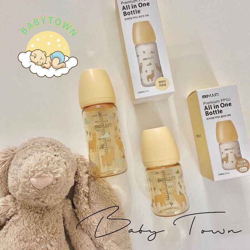 Bình sữa Moyuum Hàn Quốc các size 170ml/270ml