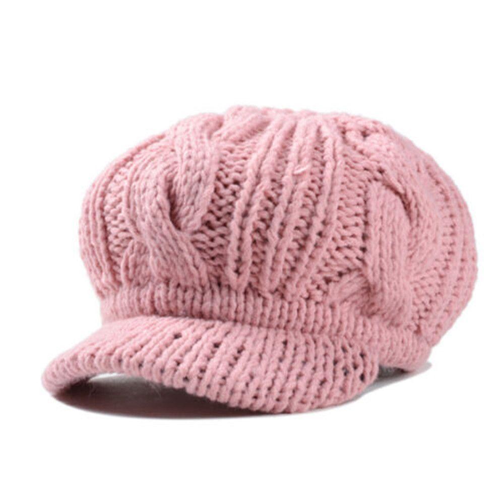 WONDER Mũ Beret Dệt Kim Phong Cách Vintage