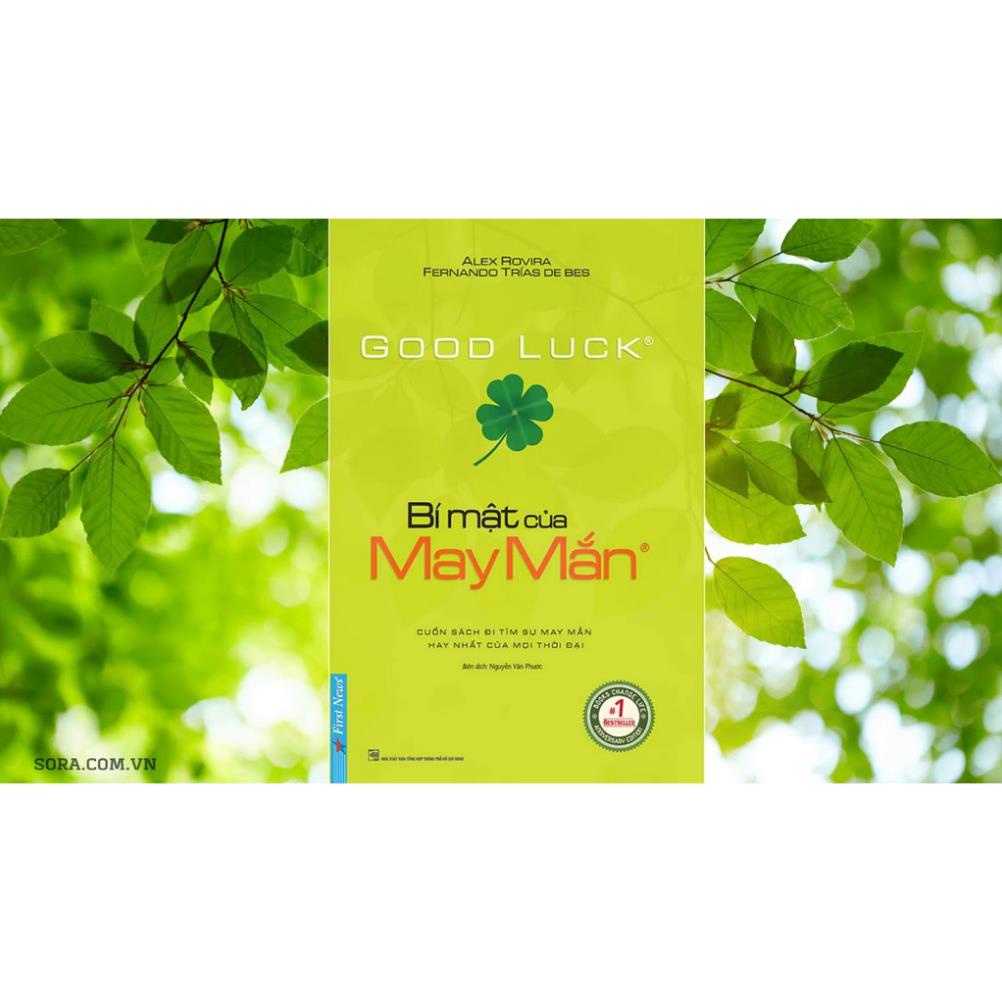 Sách- Bí Mật Của May Mắn (Khổ Nhỏ) - Good Luck - First News