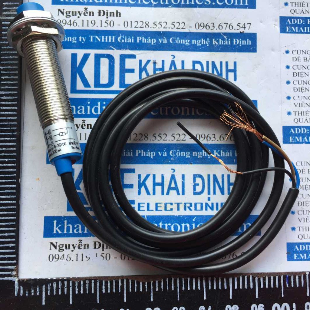 Cảm Biến Tiệm Cận LJ12A3-4-Z/BX, NPN-NO OUTPUT, 4mm, 6-36v (CB Từ) kde3449