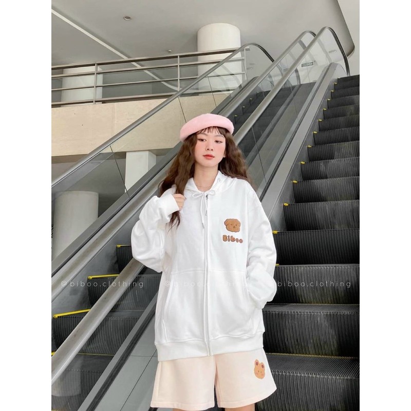 [Mã FATHANG5 giảm 10K đơn 50K] [Ảnh Thật] Áo Khoác Nỉ Ngoại Thêu Cún Chất Nỉ Ngoại Mịn Đẹp Chất Đẹp Form Thoải Mái | BigBuy360 - bigbuy360.vn