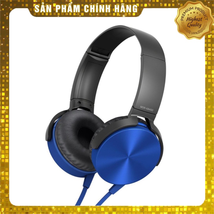 Tai nghe dây chụp tai XB450 siêu bass