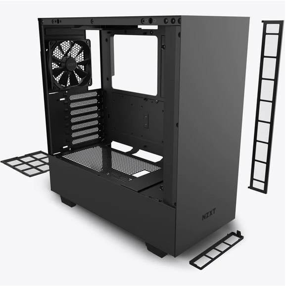 Vỏ Case Máy Tính NZXT H510 Màu Đen Sần