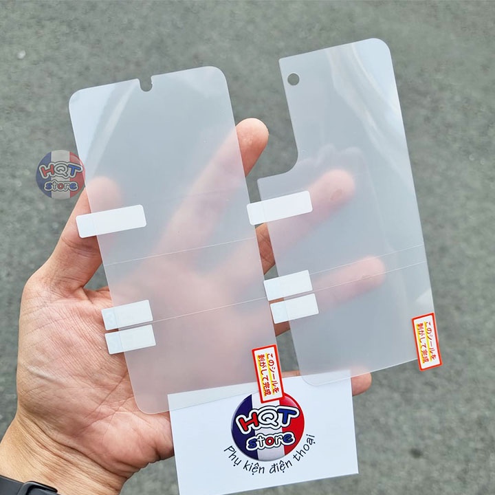 Miếng dán PPF full màn hình mặt lưng cho S22 Ultra / S22 Plus / S22 vân tay siêu nhạy