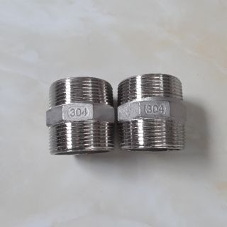 Nối kép D34 inox 304