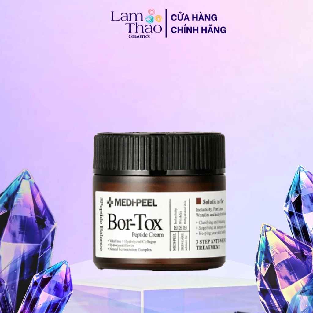 Kem Dưỡng Cải Thiện Nếp Nhăn Giúp Da Căng Mượt Medi-Peel 5-Peptide Balance Bor-tox Peptide Cream
