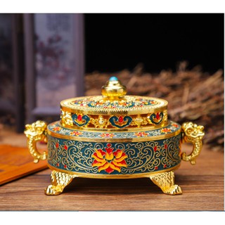 Lư đốt trầm hương khắc thủ công cao cấp 04