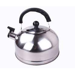 Ấm đun nước inox dung tích 2 lit dùng được với bếp từ bếp gas