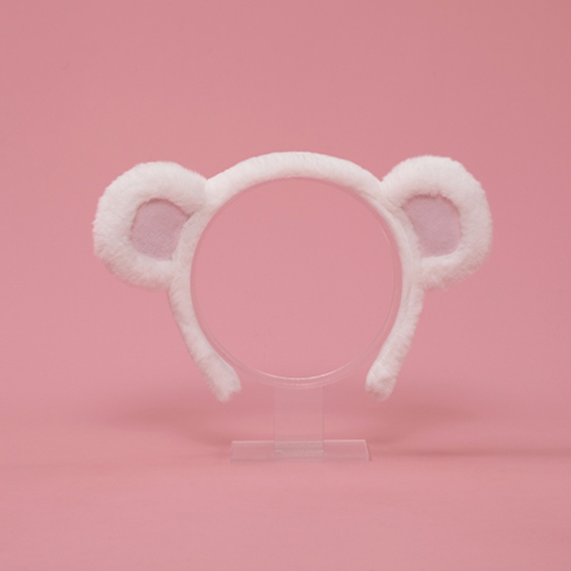 Băng Đô Tai Gấu Bông Xinh Xắn Cho Nữ