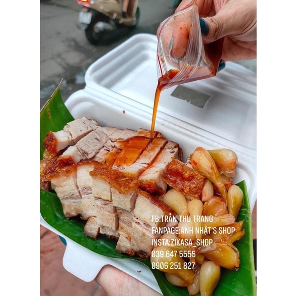 Thịt rọi quay(đặt trc 10h sáng & 4h chiều ship trc h ăn cơm)