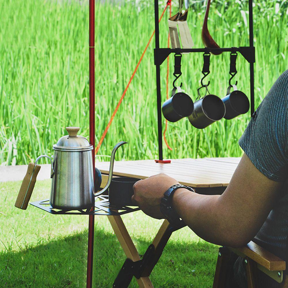 Giá Đỡ Đèn Cắm Trại Bằng Thép Không Gỉ Tiện Lợi