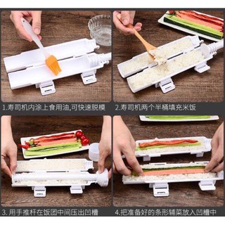 Khuôn làm sushi tròn
