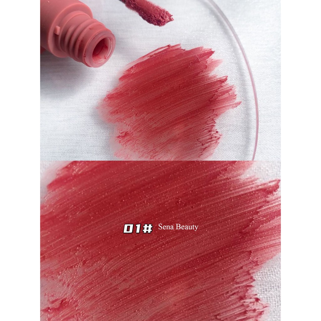 Son kem lì Herorange Vuông Matte Lip Color Sena Beauty | BigBuy360 - bigbuy360.vn