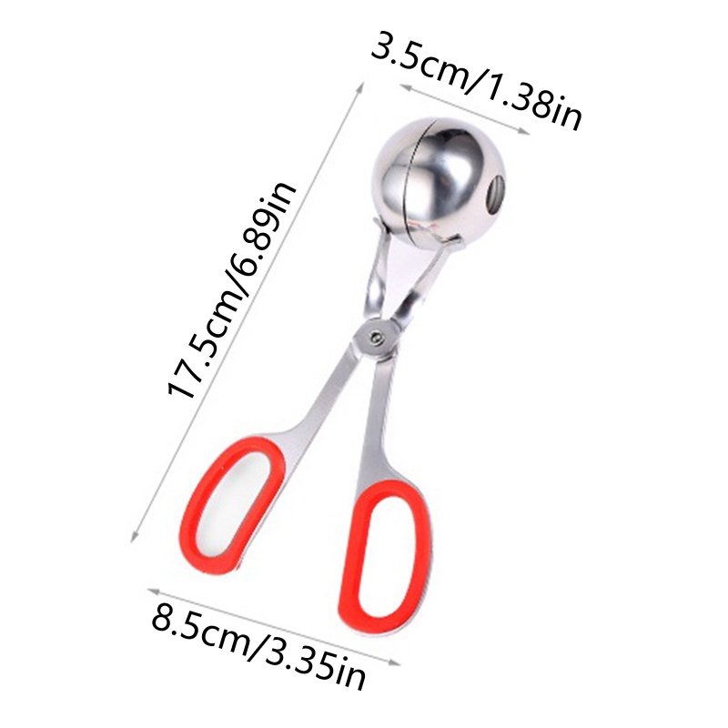 Kẹp Gắp Thịt Viên Bằng Thép Không Gỉ