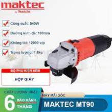 Máy mài góc Maktec MT90 / 540W - 100mm - Bảo hành chính hãng tại các đại lỹ của Makita trên toàn quốc