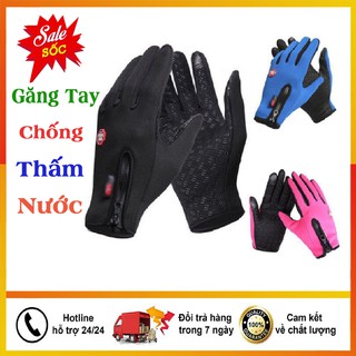 Găng Tay Chống Thấm Nước Chống Lạnh,Bao Tay Đi Xe Máy Cho Nam Nữ